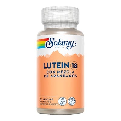 SOLARAY LUTEIN EYES 18mg. 30cap.