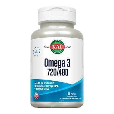 KAL OMEGA 3 720/480 60perlas