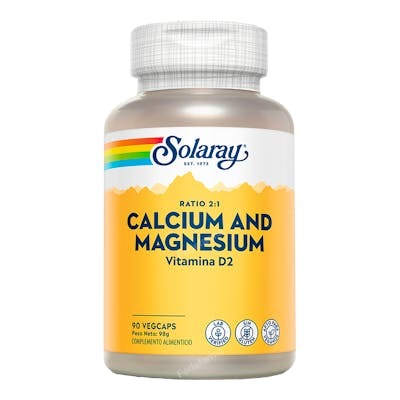 SOLARAY CALCIO/MAGNESIO 90CAPSULAS