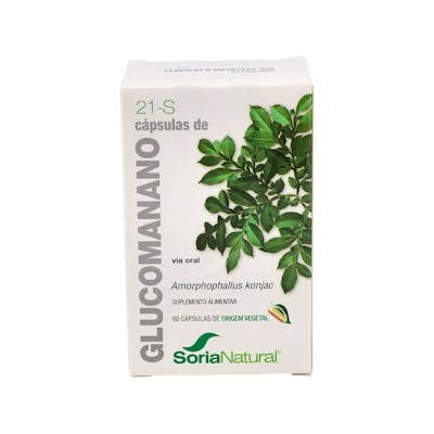SORIA NATURAL CAP.S 21 GLUCOMANANO 60cap.