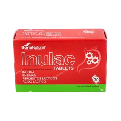 SORIA NATURAL INULAC TABLETAS 30COMPRIMIDOS