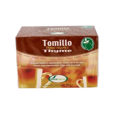 SORIA NATURAL INF.TOMILLO 20uni.