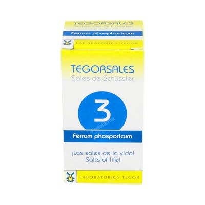 TEGOR FERRUM-PHOS.D12 TEGORSALES (Nº3) 350 comp.20g