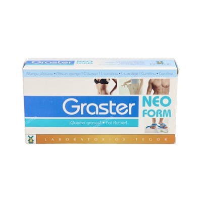 TEGOR GRASTER NEOFORM 60CAPSULAS