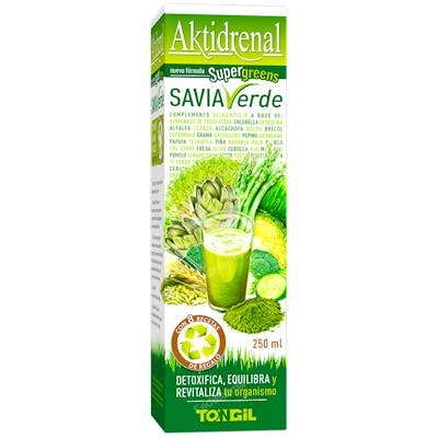 TONGIL AKTIDRENAL savia verde 250ml. LINEABEL