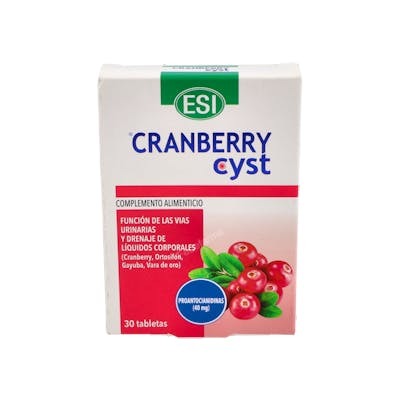TREPATDIET-ESI CRANBERRY CYST (NOCYST) 30COMPRIMIDOS