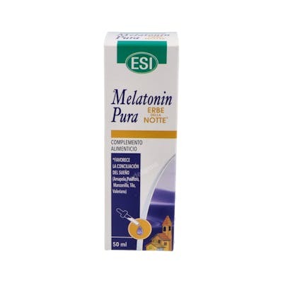 TREPATDIET-ESI MELATONIN PURA 1MGCON ERBE DELLA NOTTE 50ML