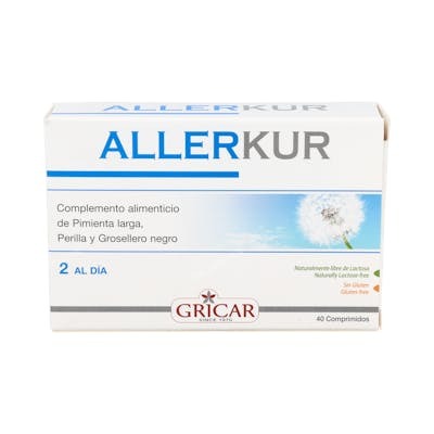 GRICAR ALLERKUR 40CAPSULAS