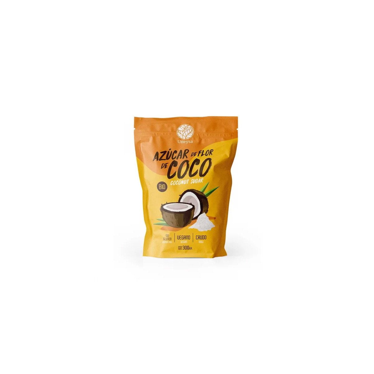 Azucar de coco Bio 300g Uneysa