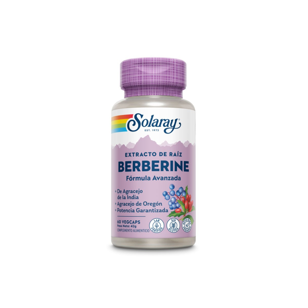 Berberine 60vcaps Solaray
