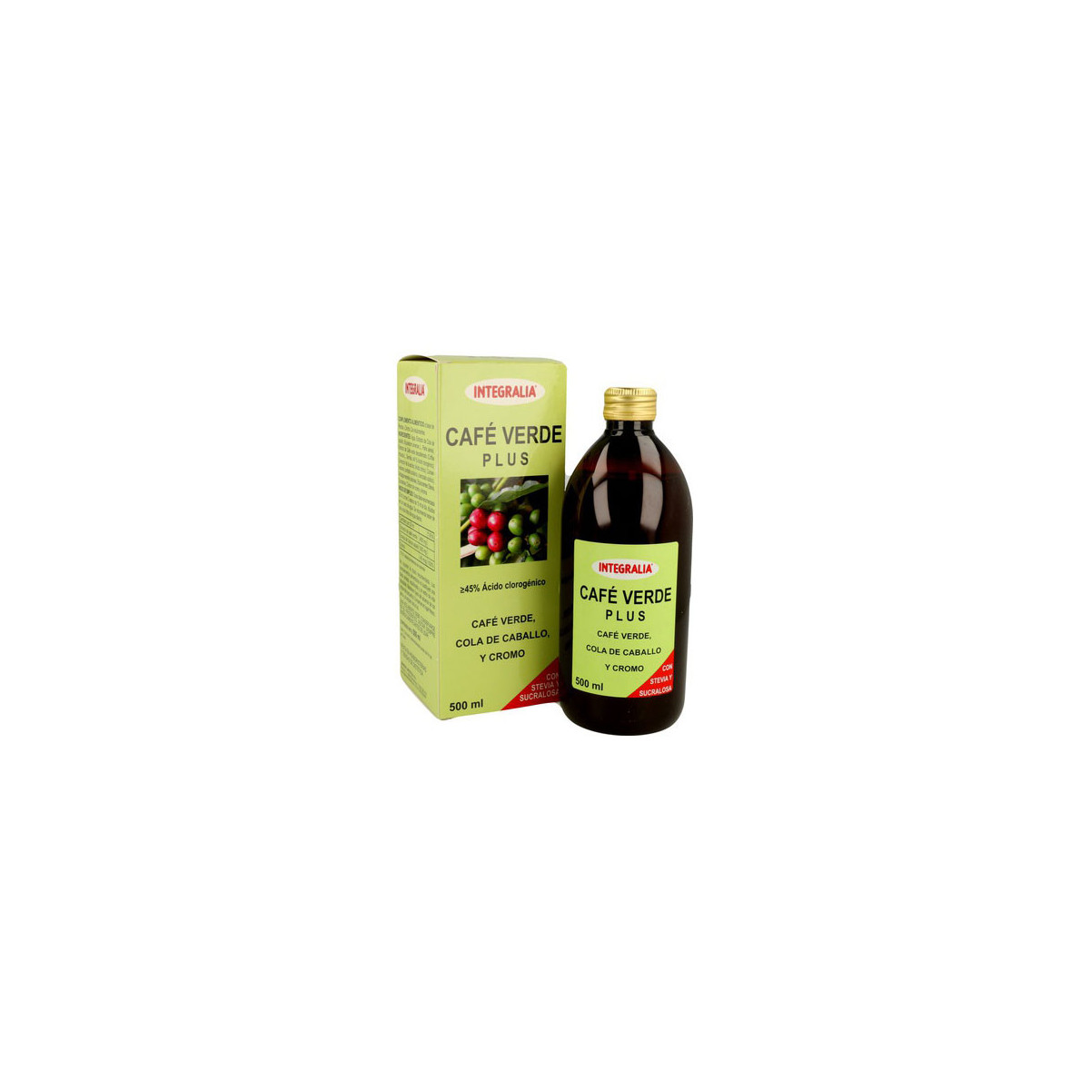 Cafe Verde Plus 500ml Integralia