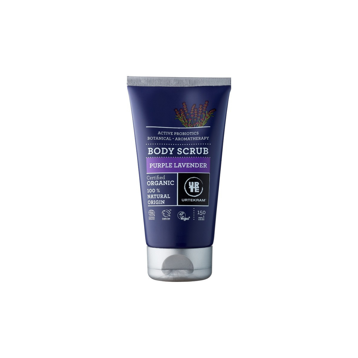 Exfoliante corporal lavanda bio 150ml Urtekram