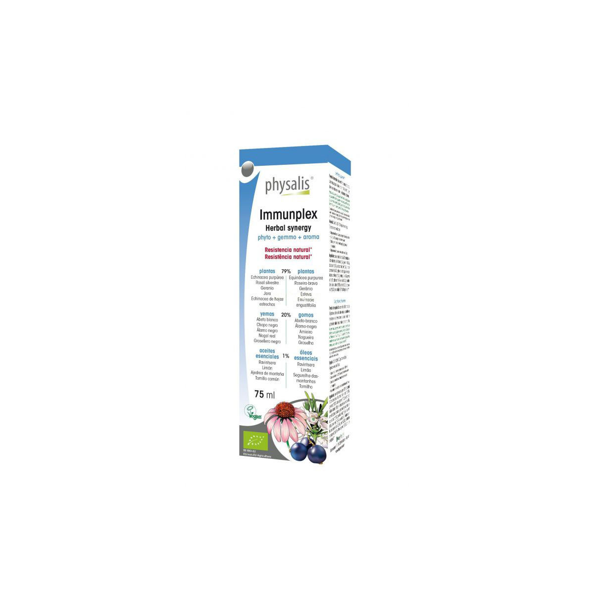 Extracto de Immunplex bio 75ml Physalis