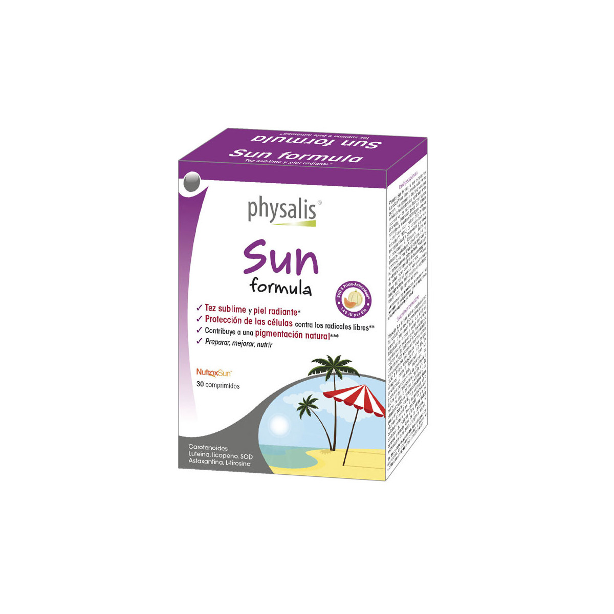 Sun formula 30 comprimidos Physalis