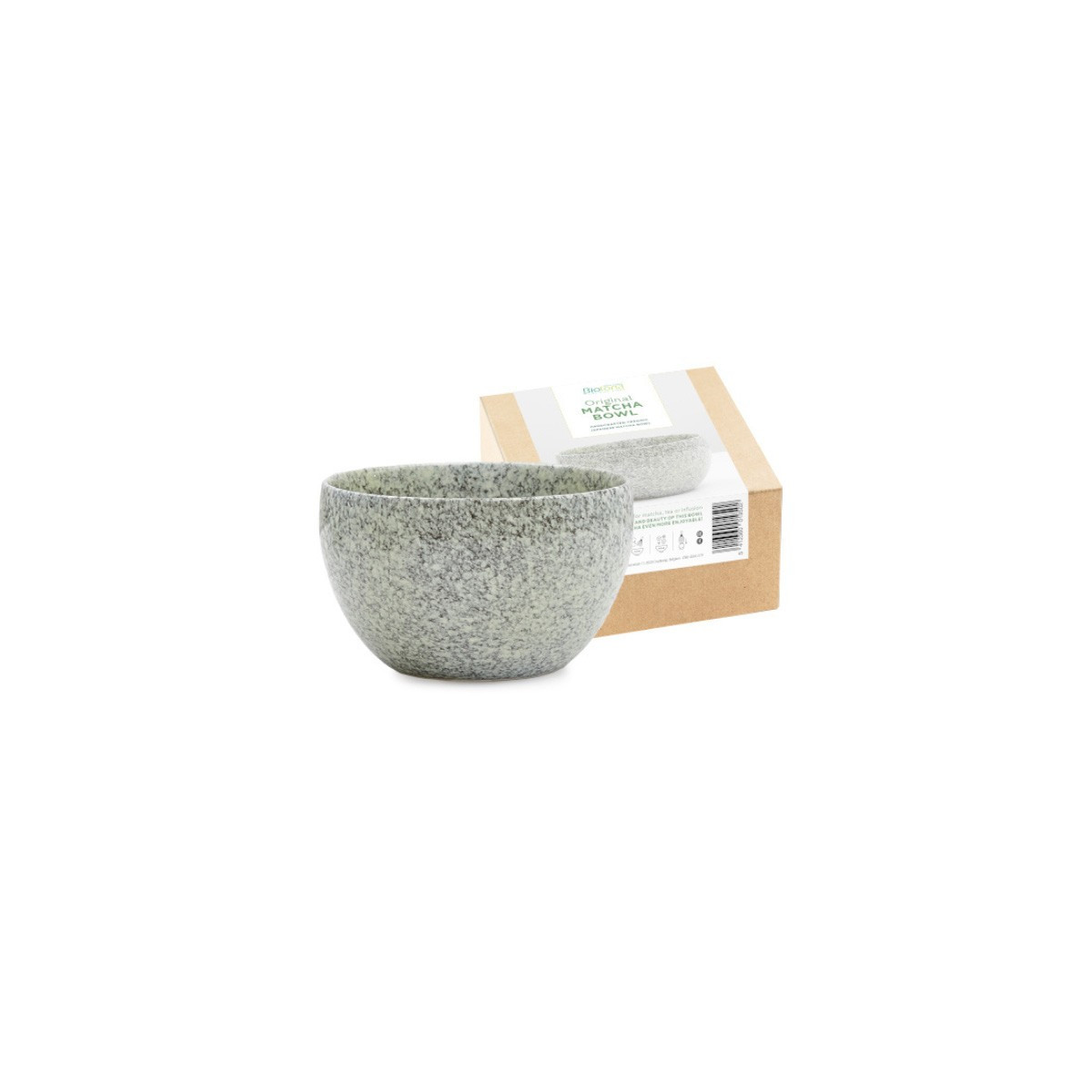 Tazon de Matcha Bowl Grey & Green Biotona